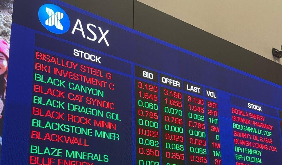 ASX heading down as politicians head to hustings