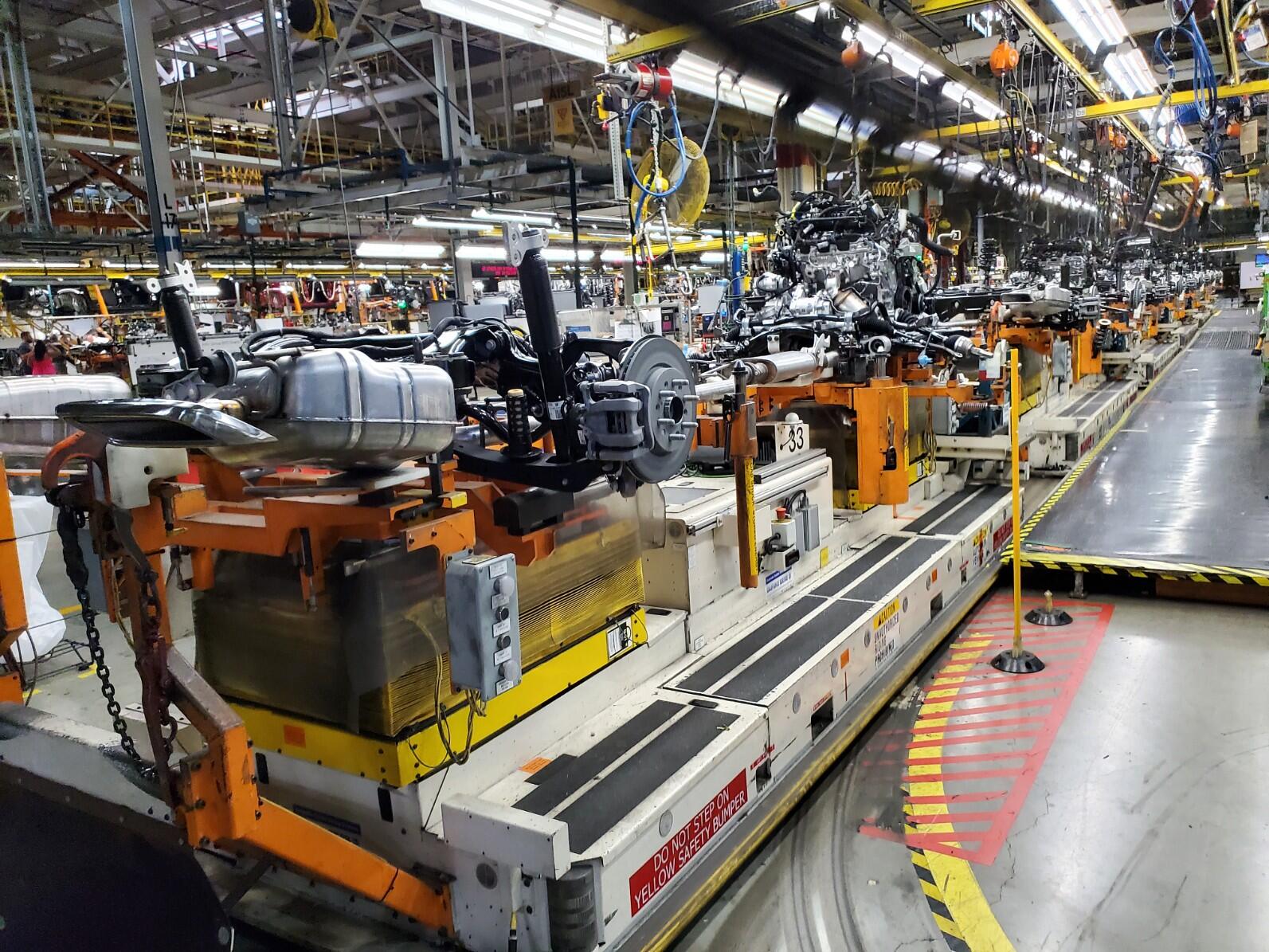 Chassis Assembly -- General Motors Assembly Plant Tour