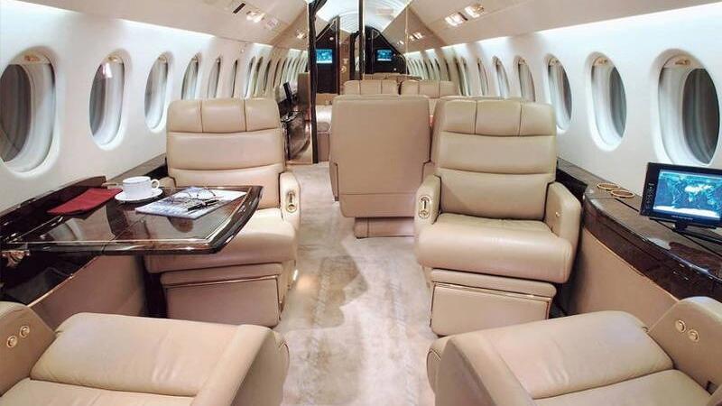Aircraft hire: Falcon 900 Luxury Private Jet