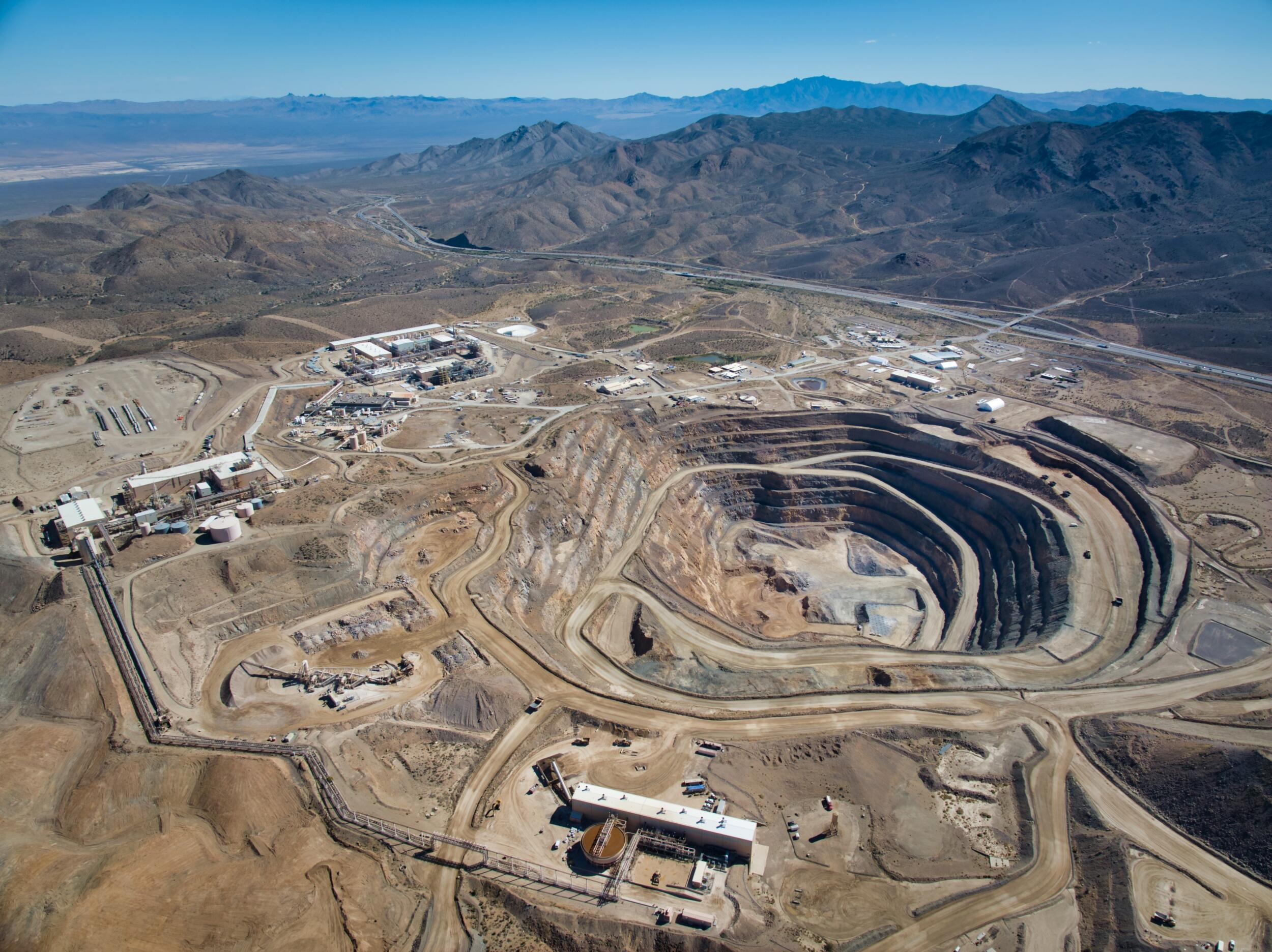 rare earths mine in the United States