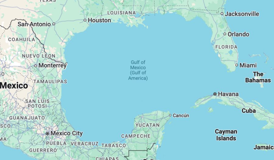 Mexico sues Google for renaming Gulf of Mexico
