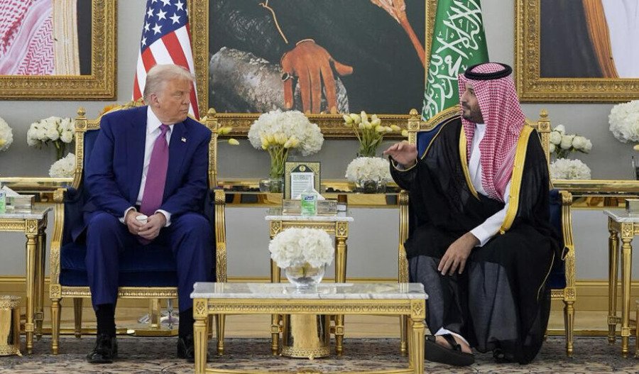 Trump sues for peace, signs chips; US$142bn arms deal