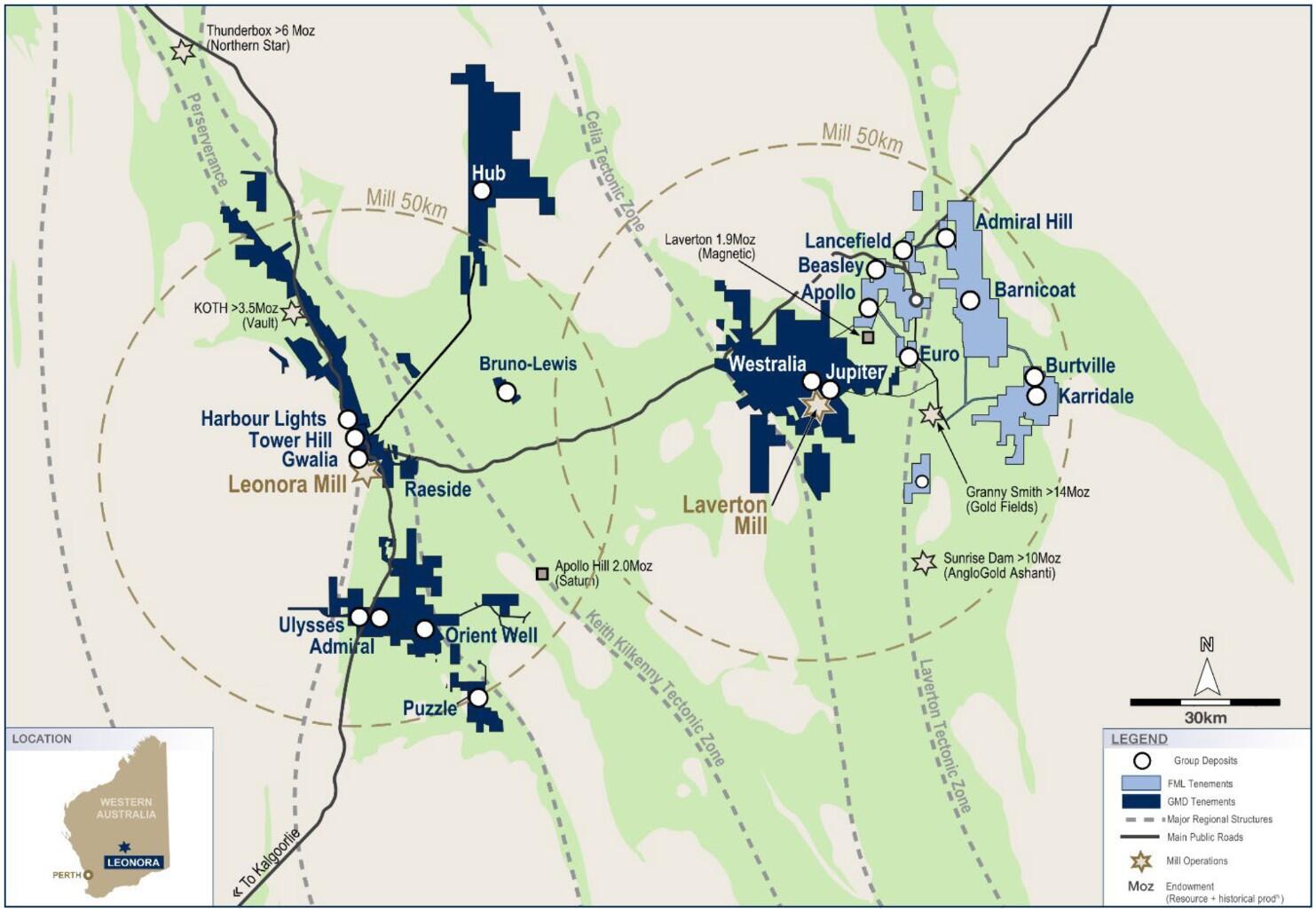 laverton gold district golfields