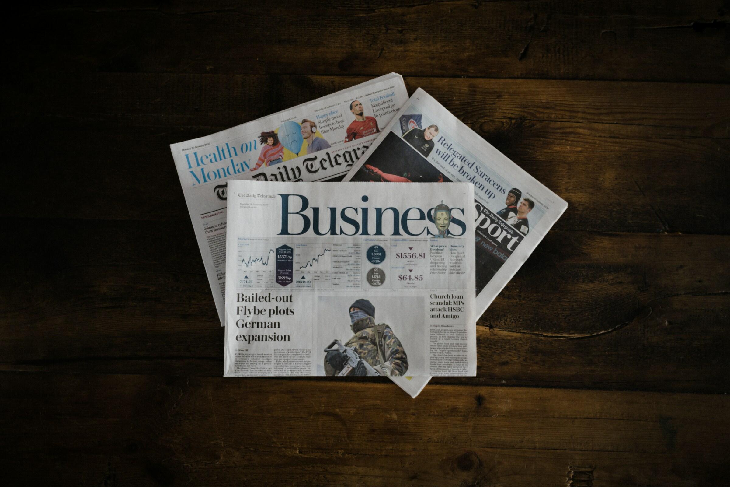 newspapers