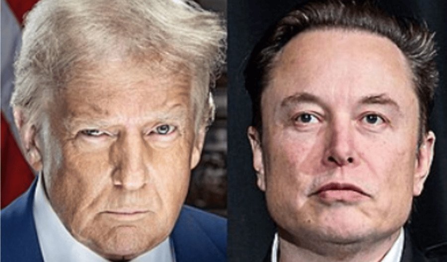 US shares end lower as Trump, Musk feud escalates