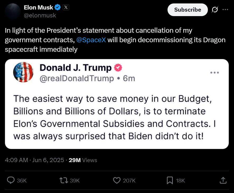 Musk Space X