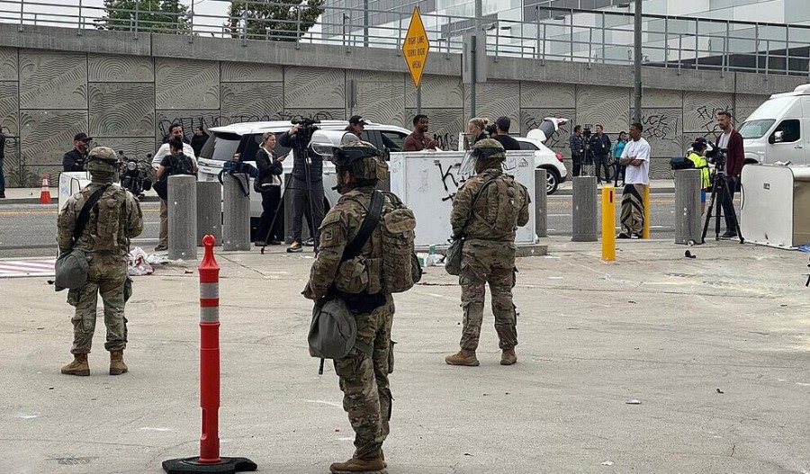 Trump defends decision to send troops to LA protests