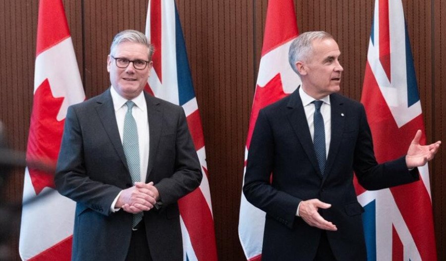 Summit: Trump talks trade with UK, Canada at G7