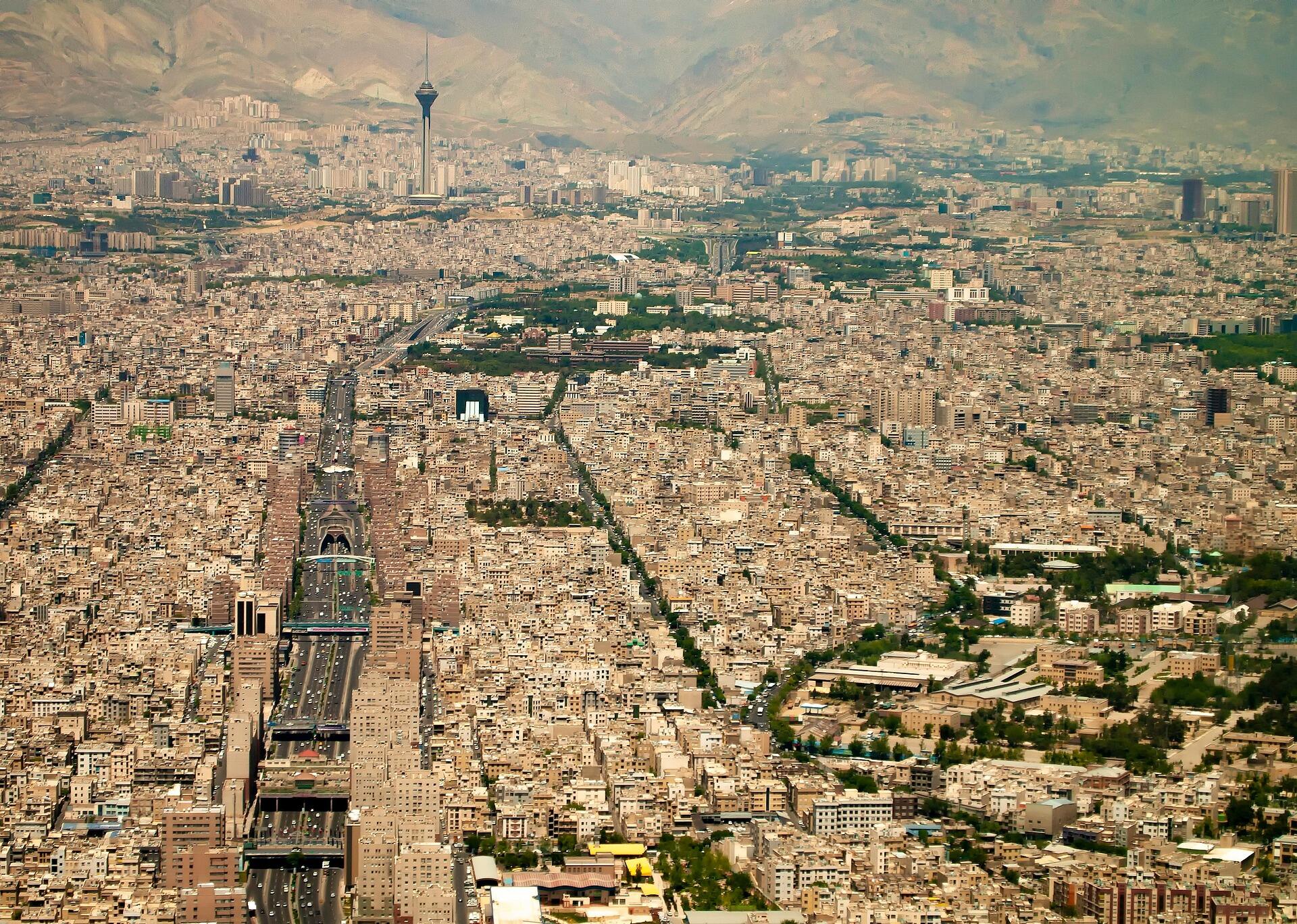 Tehran from above