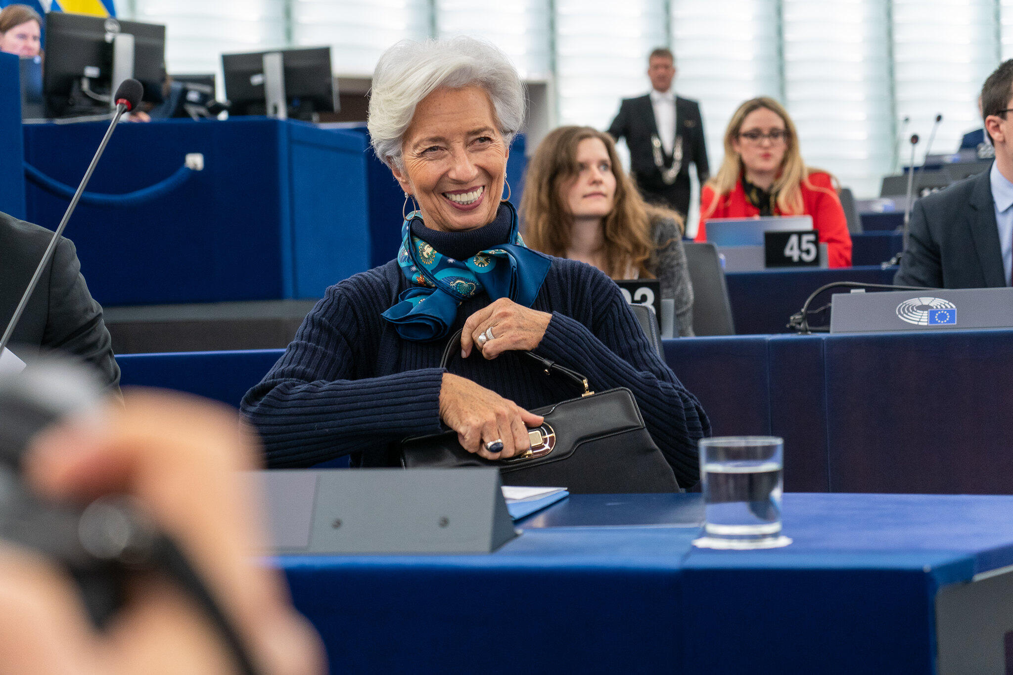 New ECB Chief Lagarde to address plenary for first time