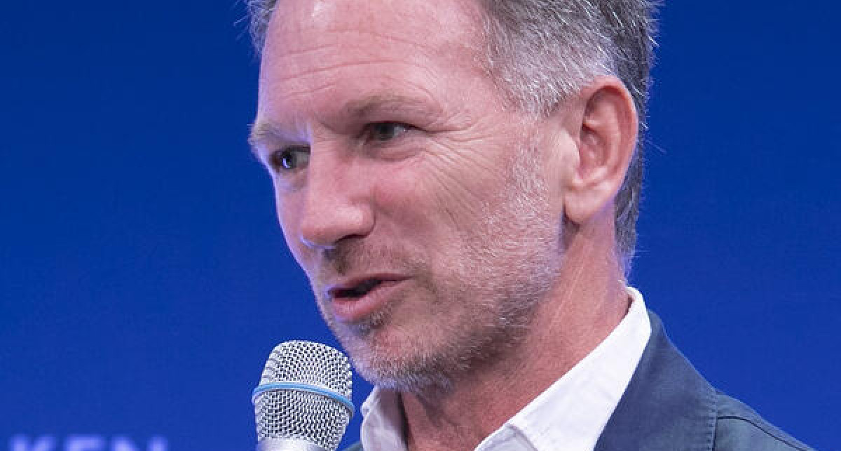 Energy drink maker drives team boss Horner off F1 track