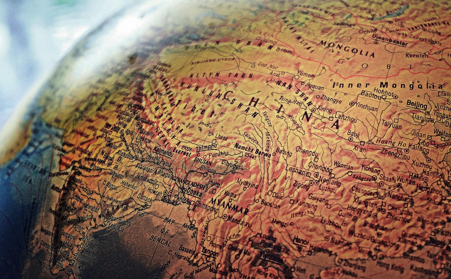 Map of China