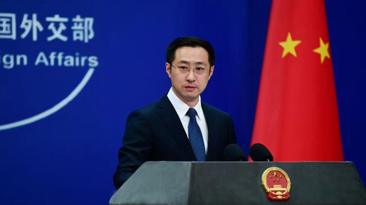 34th spokesperson of China's Ministry of Foreign Affairs, Lin Jian