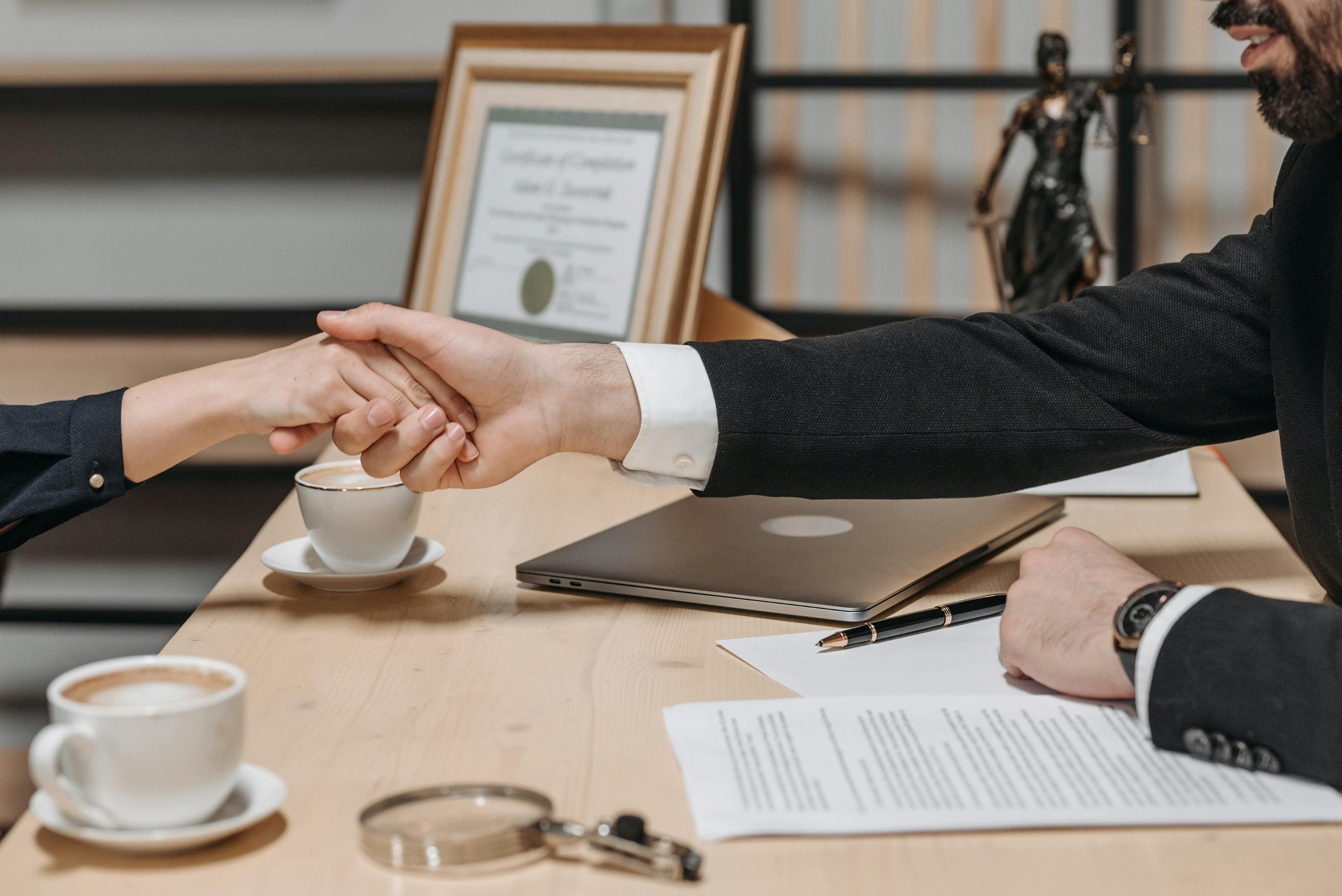 Lawyer meeting