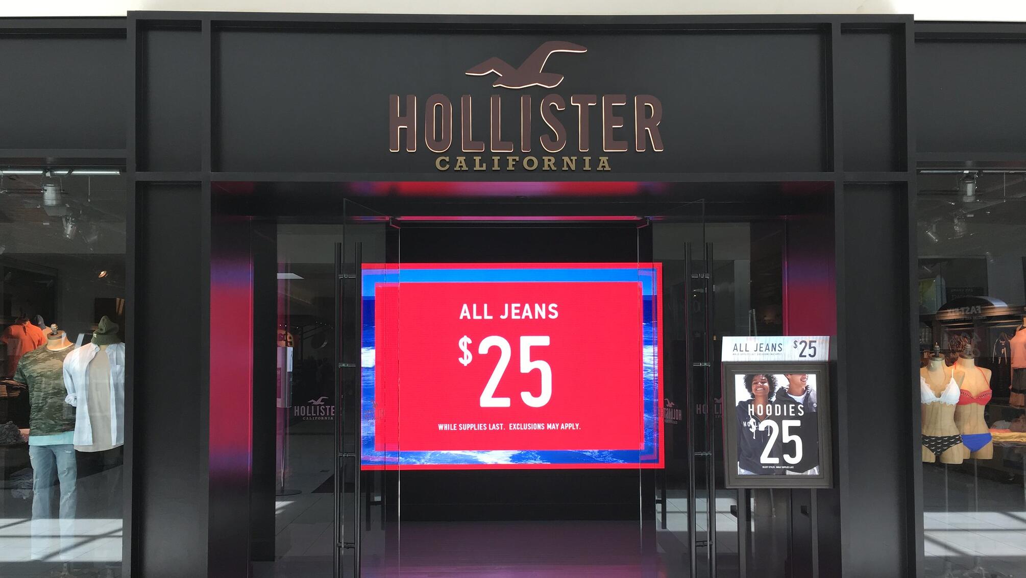 Abercrombie & Fitch sales rise, driven by Hollister