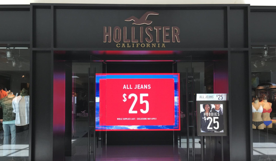 Abercrombie & Fitch sales rise, driven by Hollister