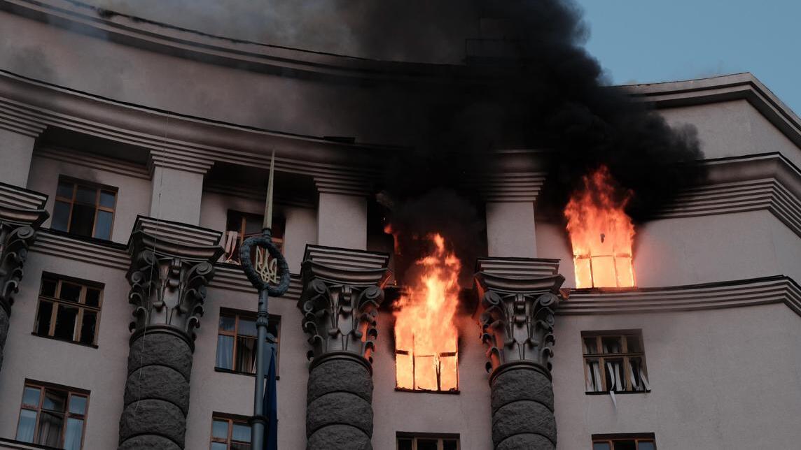 Ukraine hit with largest air attack from Russia so far