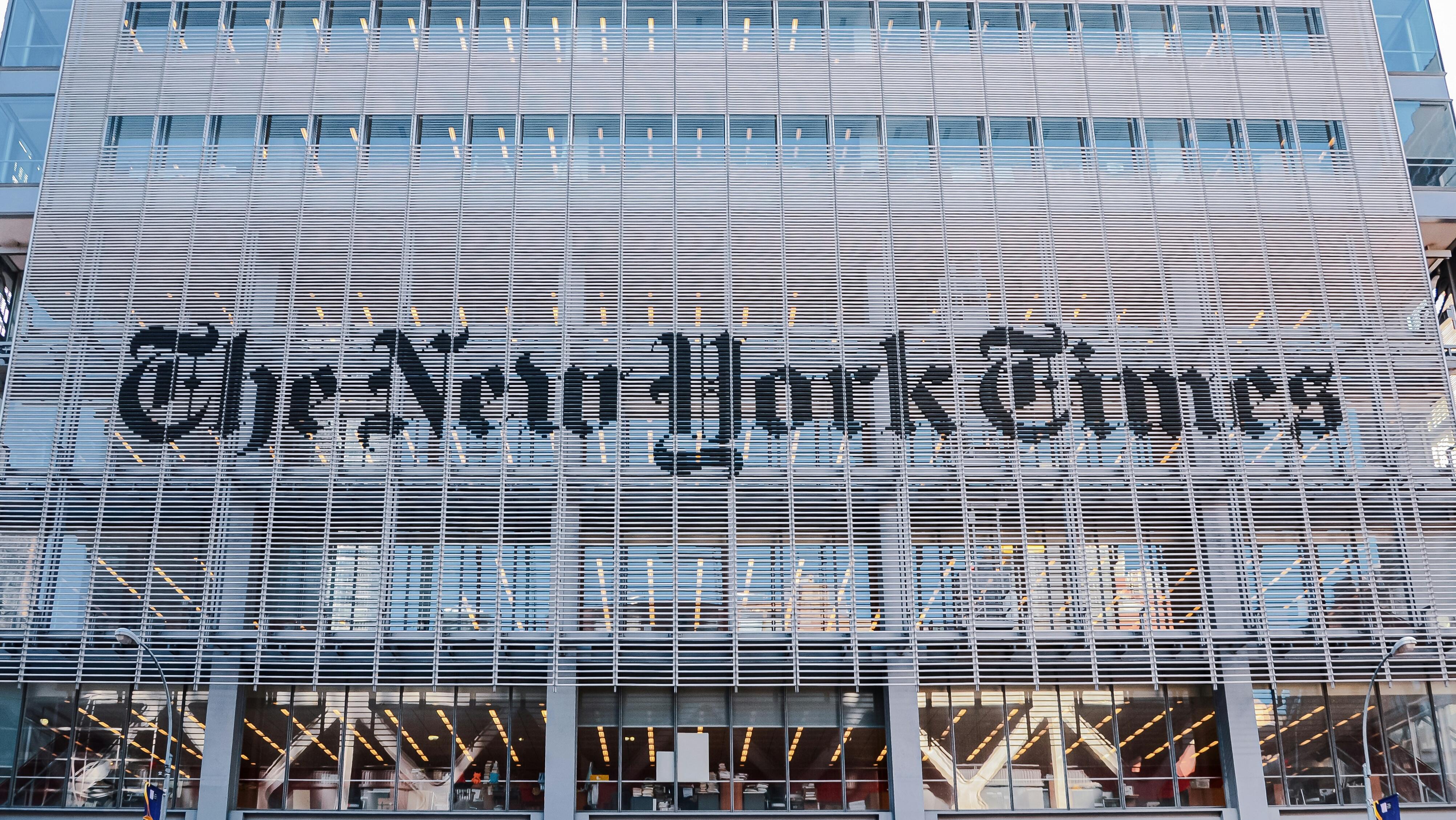 Trump sues New York Times for US$15bn over defamation