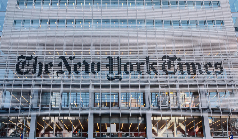 Trump sues New York Times for US$15bn over defamation