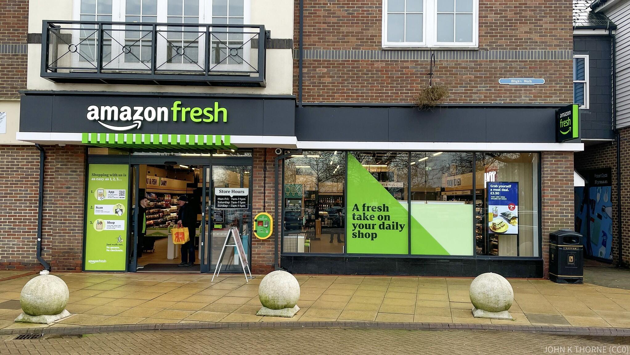 Amazon plans to close 19 grocery stores in the UK