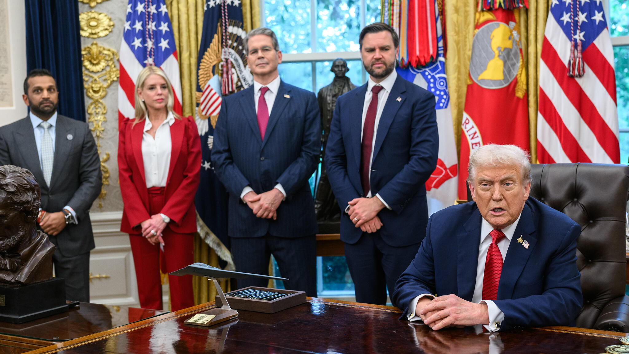 Trump unveils more tariffs on drugs, trucks and cabinets
