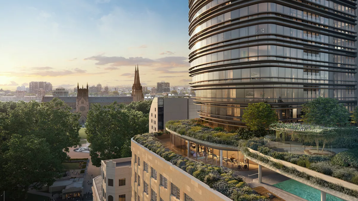 The rise of luxury inner-city living.