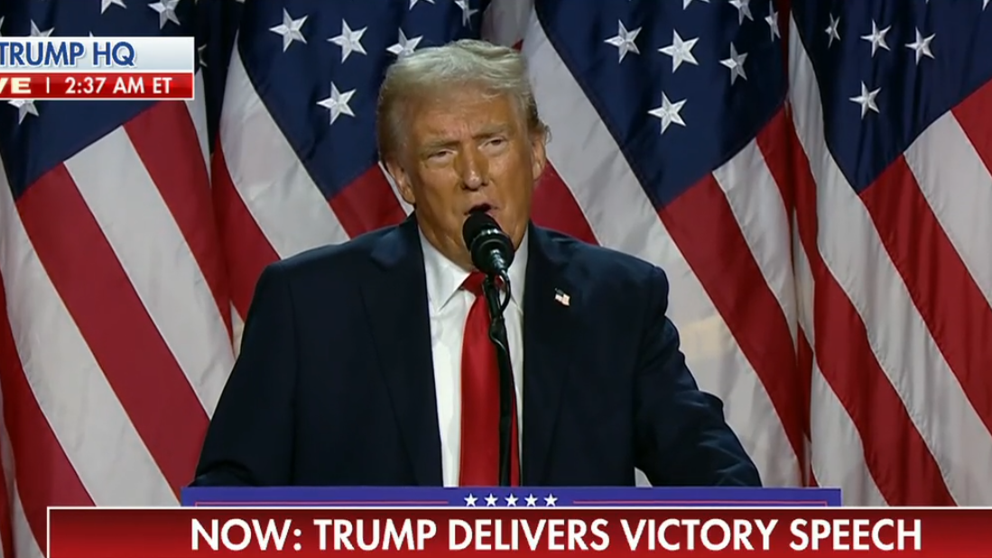 US election: Trump claims win in 'greatest' comeback