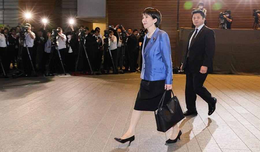 Japan appoints first female PM, fourth leader in five years