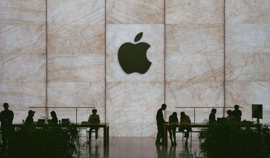 Apple shares hit new high after record quarter, year