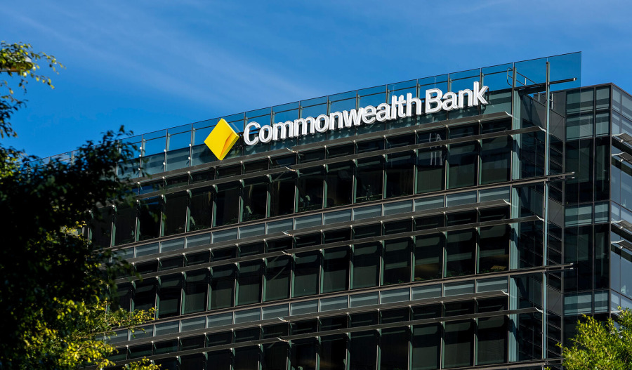 Commonwealth Bank profit rises, though shares dip