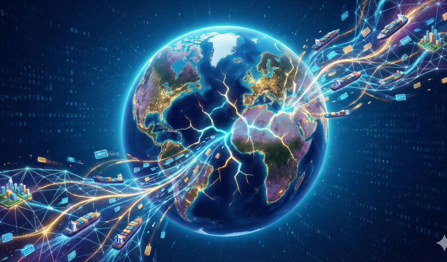 Is the global economy broken or just rerouting flows?