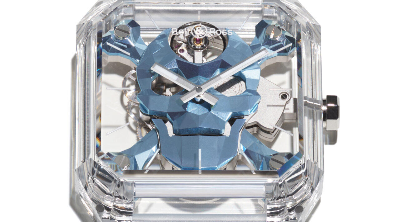 BR-01 Cyber Skull Sapphire Ice Blue