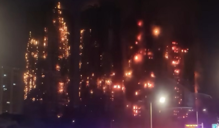 Grim search continues for victims of Hong Kong fire