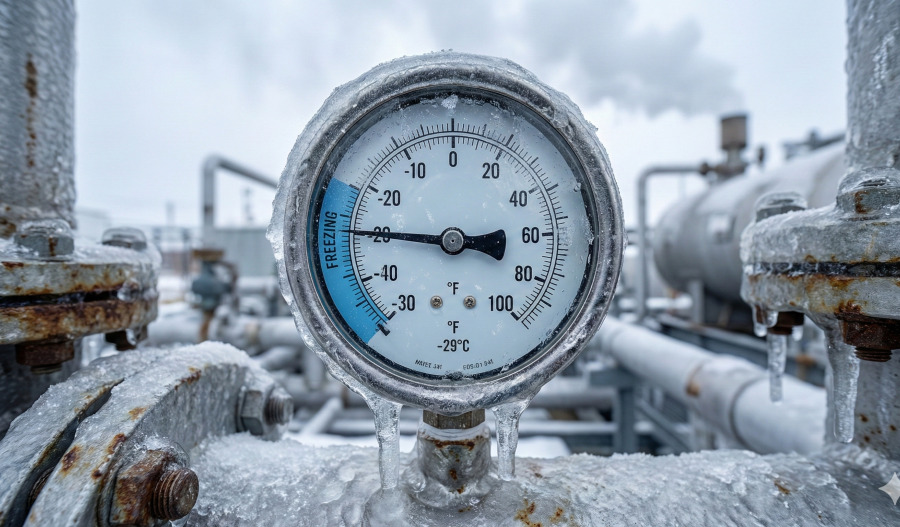 Energy prices spike as winter storm cuts US oil output