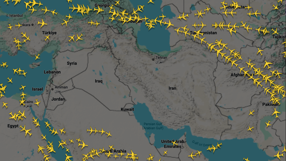 Airlines cancel flights to and from Middle East