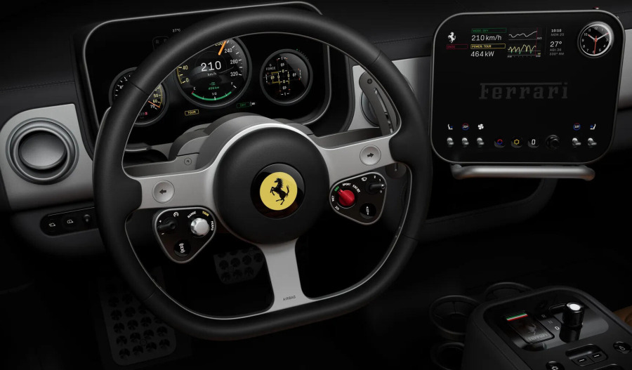 Ferrari pushing ahead on the EV route