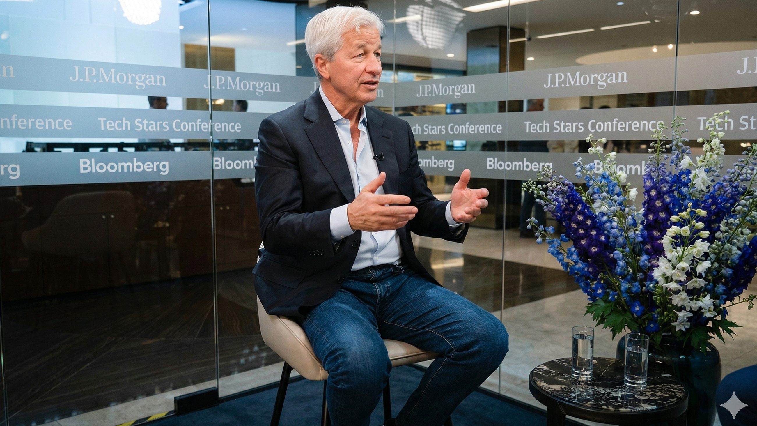 JPMorgan's Dimon on playing President and arming America