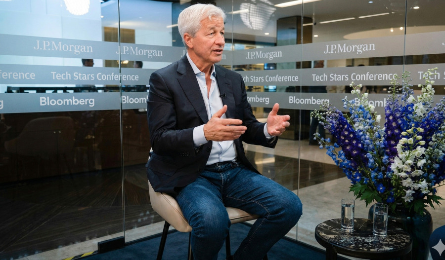 JPMorgan's Dimon on playing President and arming America
