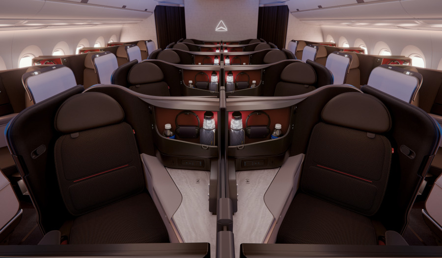 Delta Air Lines unveils upgraded premium suites