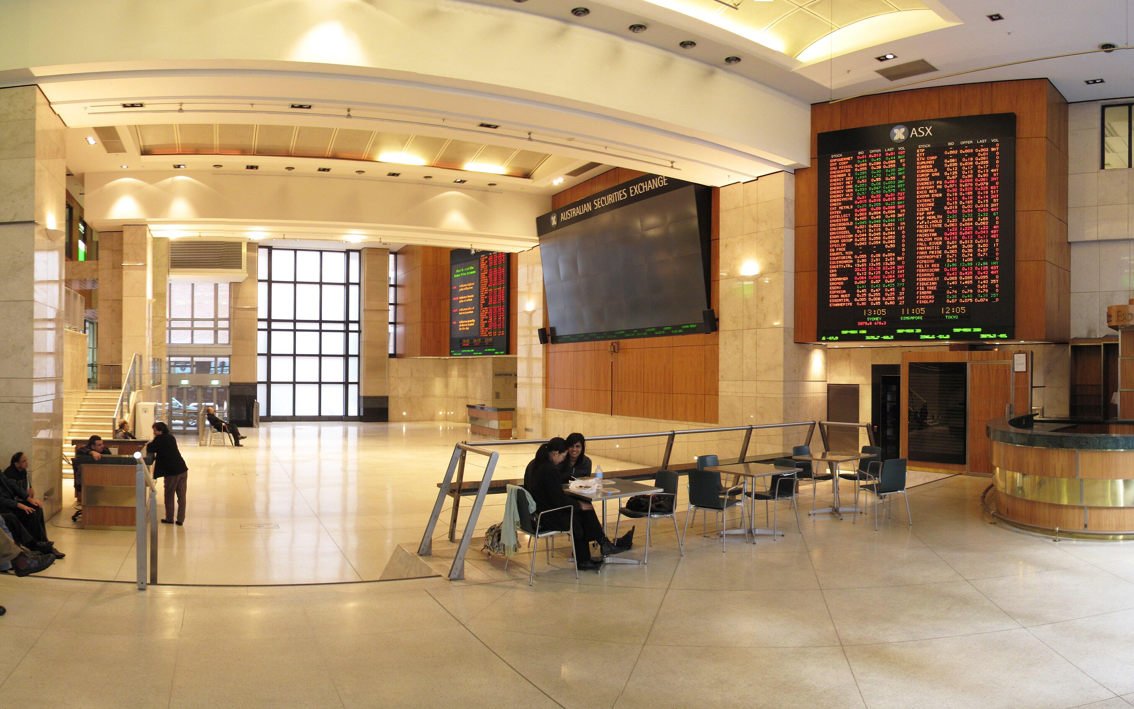 Australian Securities Exchange entrance