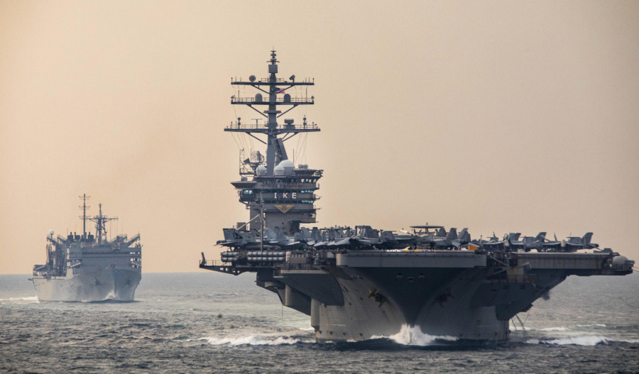 US launches fresh strikes on Iran after Hormuz attacks