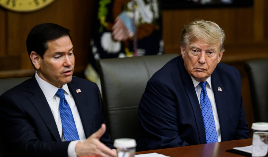 Trump says US is 'semi-negotiating' with Iran