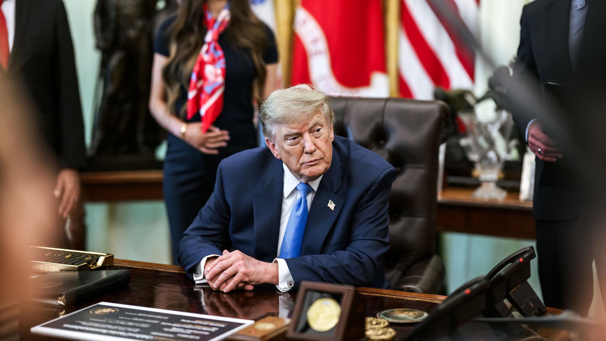 Trump claims US has 'total control' of Hormuz