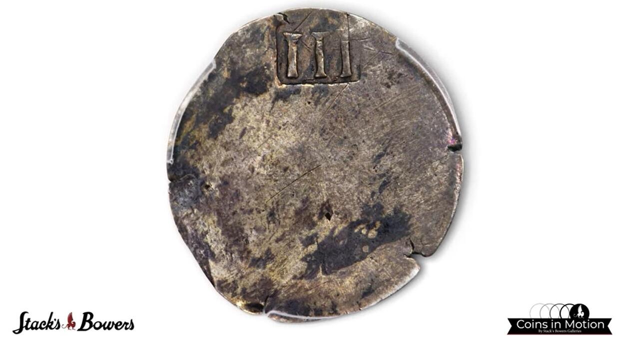 17th century American silver coin breaks auction records