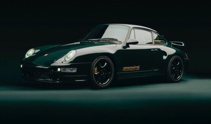 Homage to NY City in Aime Leon Dore's Porsche 993 Turbo