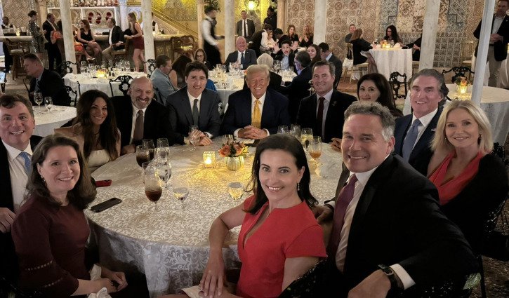 Trump, Trudeau discuss tariffs, border at Mar-a-Lago
