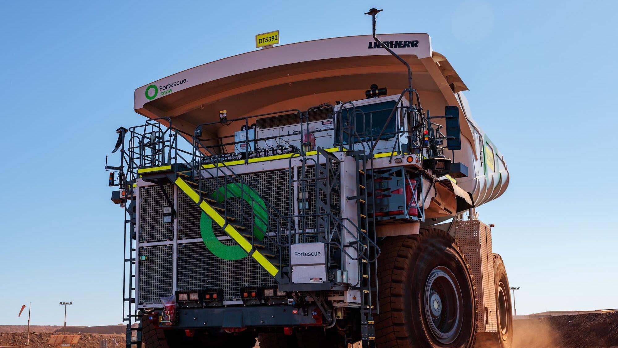 Fortescue to build 6MW fast charger for heavy industry