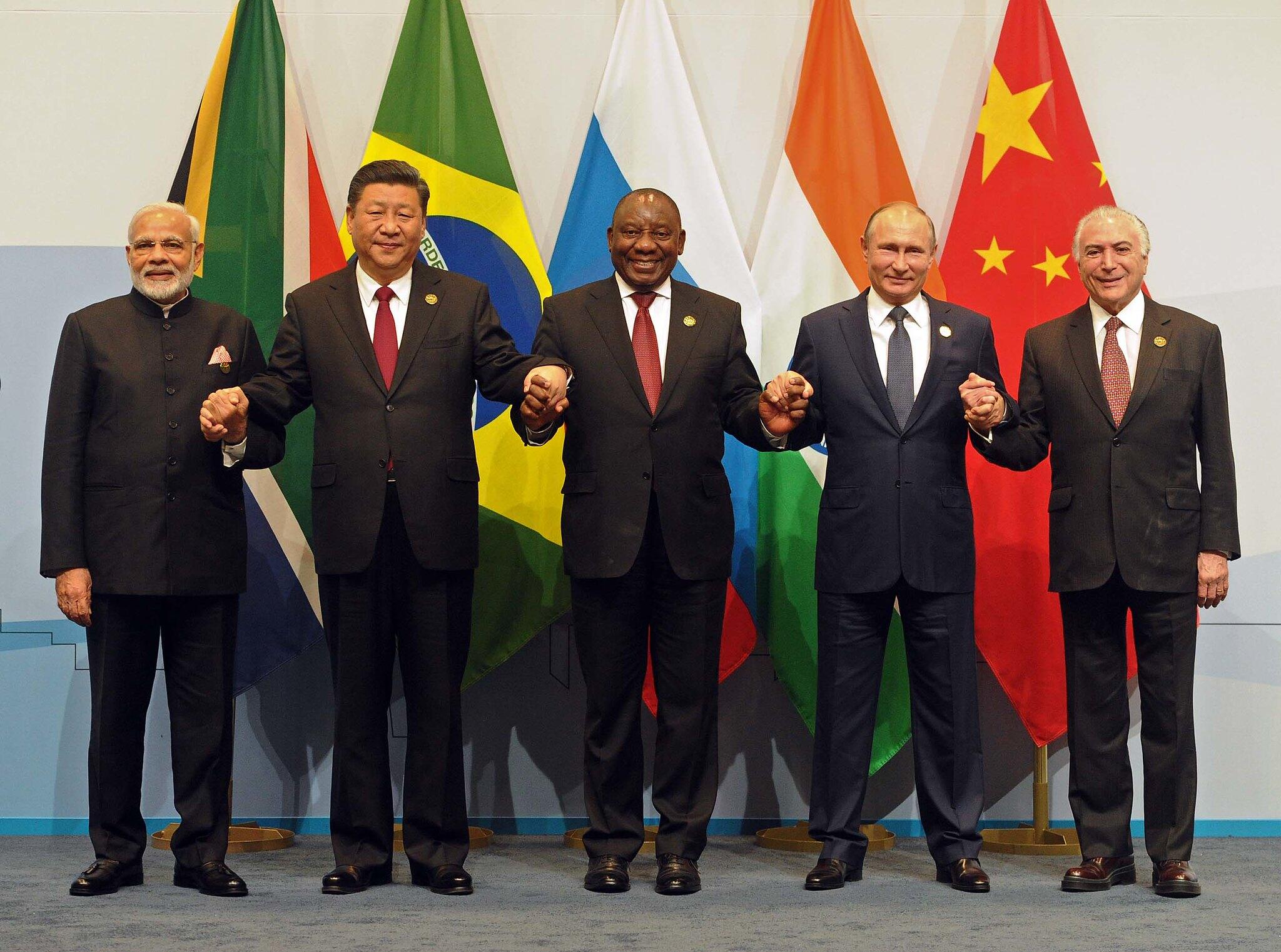 Brics Leader’s Family Photo on the side line of the 10th BRICS Summit