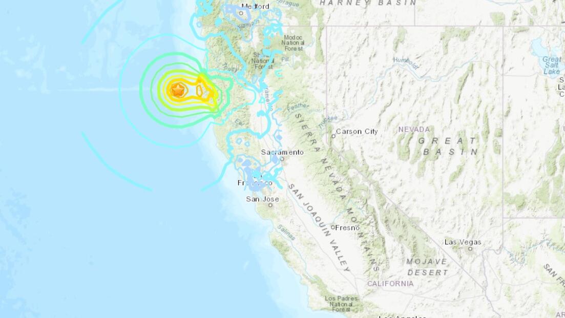 7.0 magnitude earthquake hits California coast