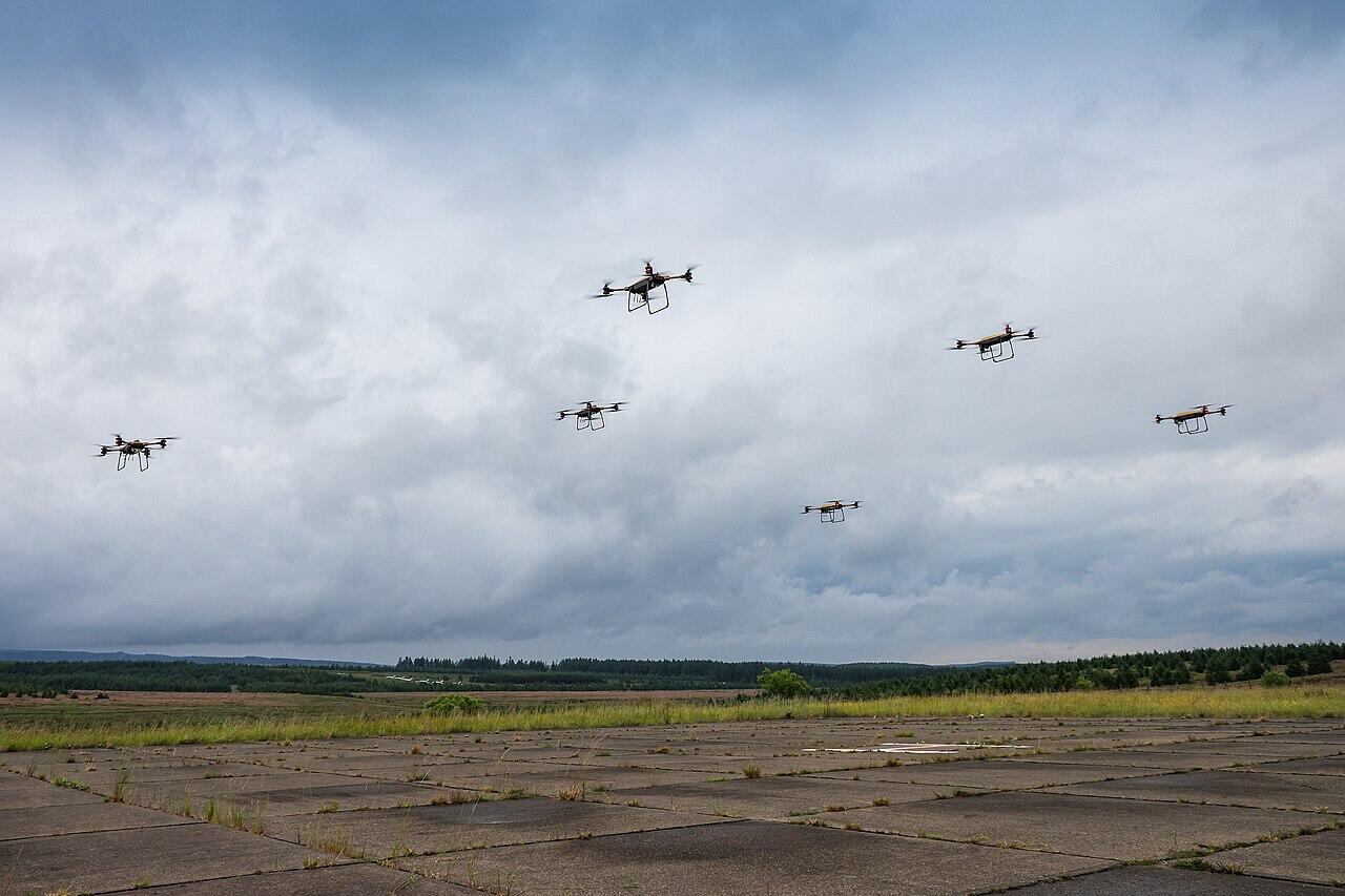  Drone swarms support Commando Forces trials in a first for the UK’s armed forces.